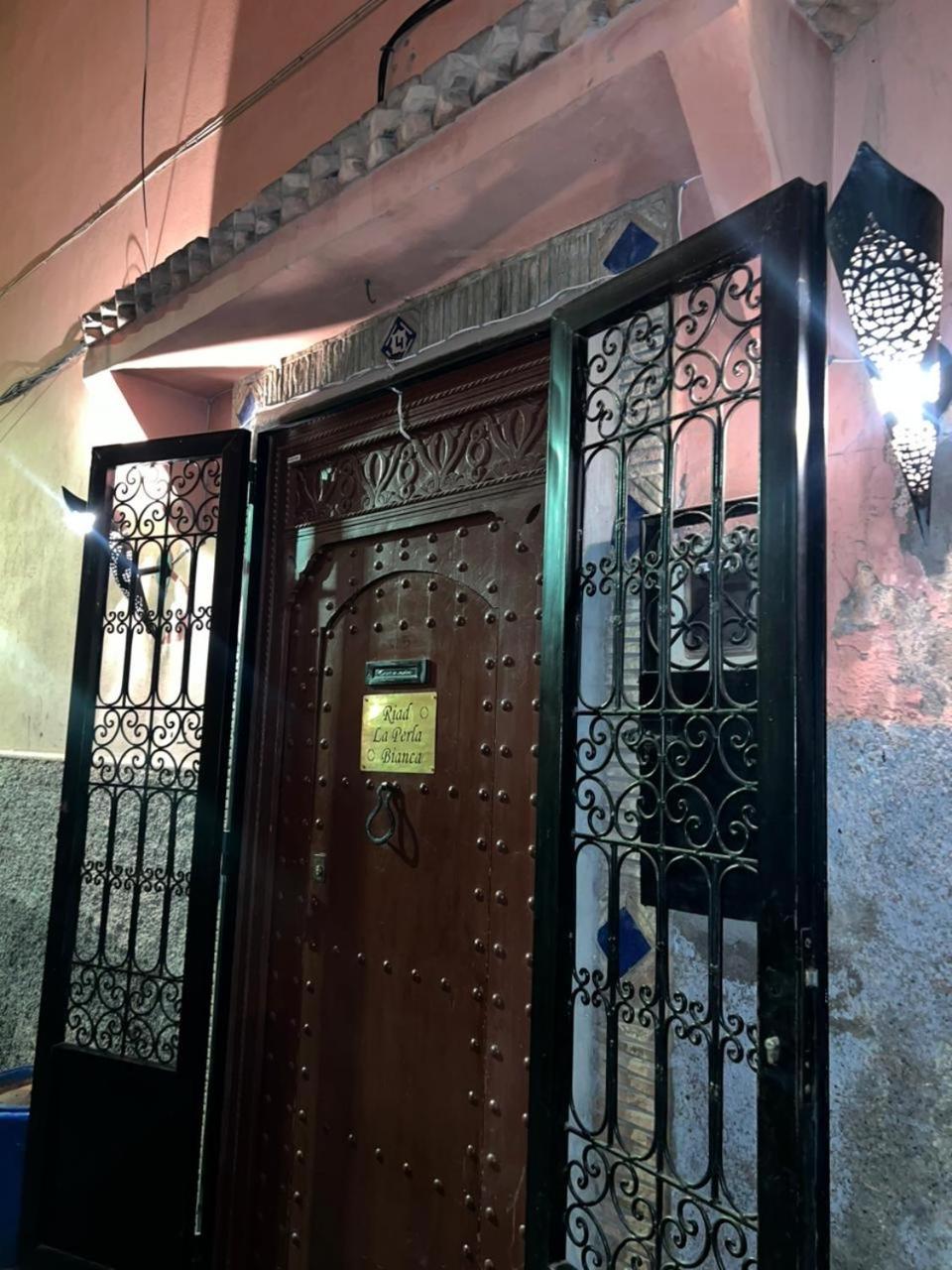 Riad La Perla Bianca Marrakesch Exterior foto