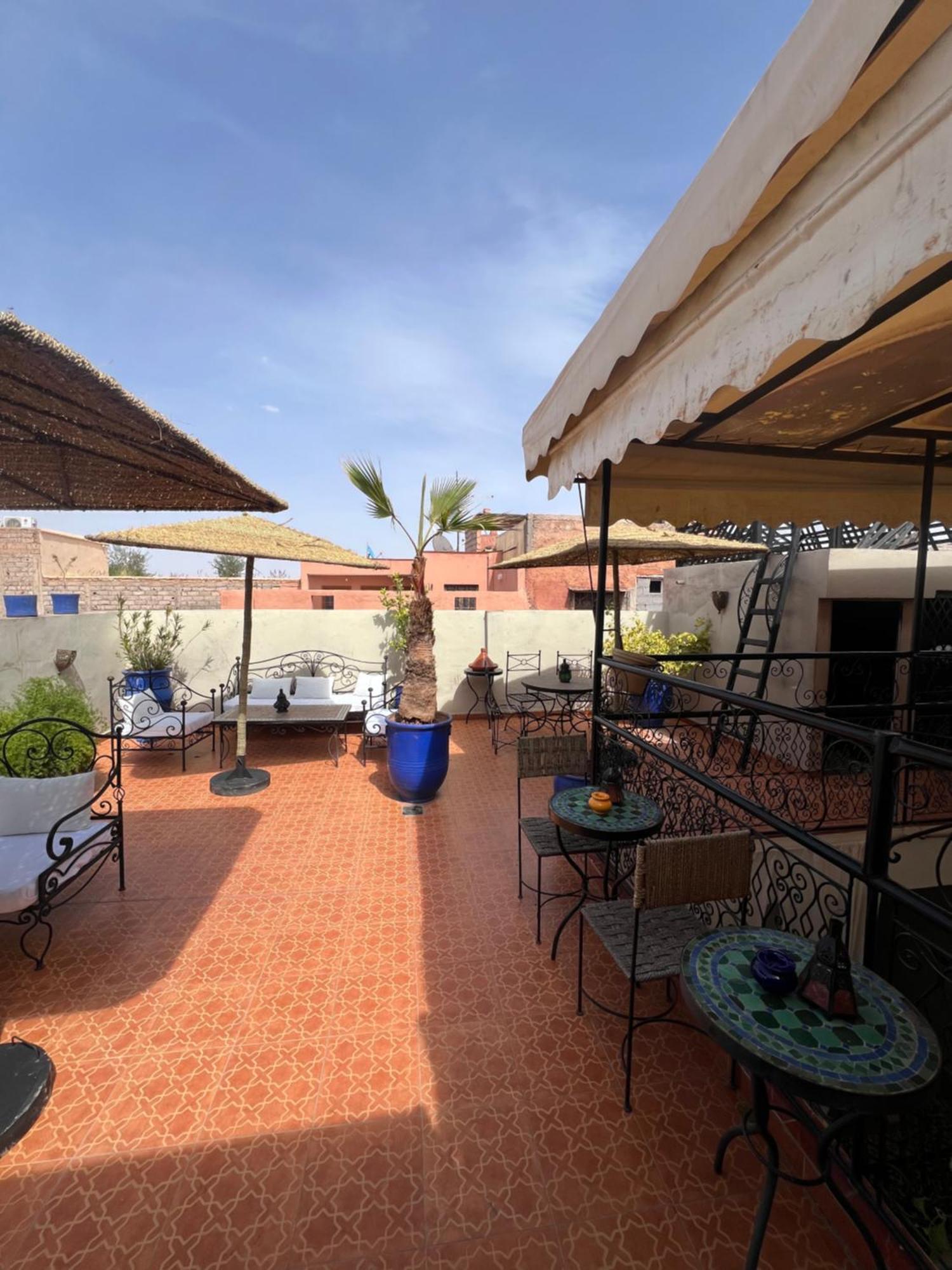 Riad La Perla Bianca Marrakesch Exterior foto