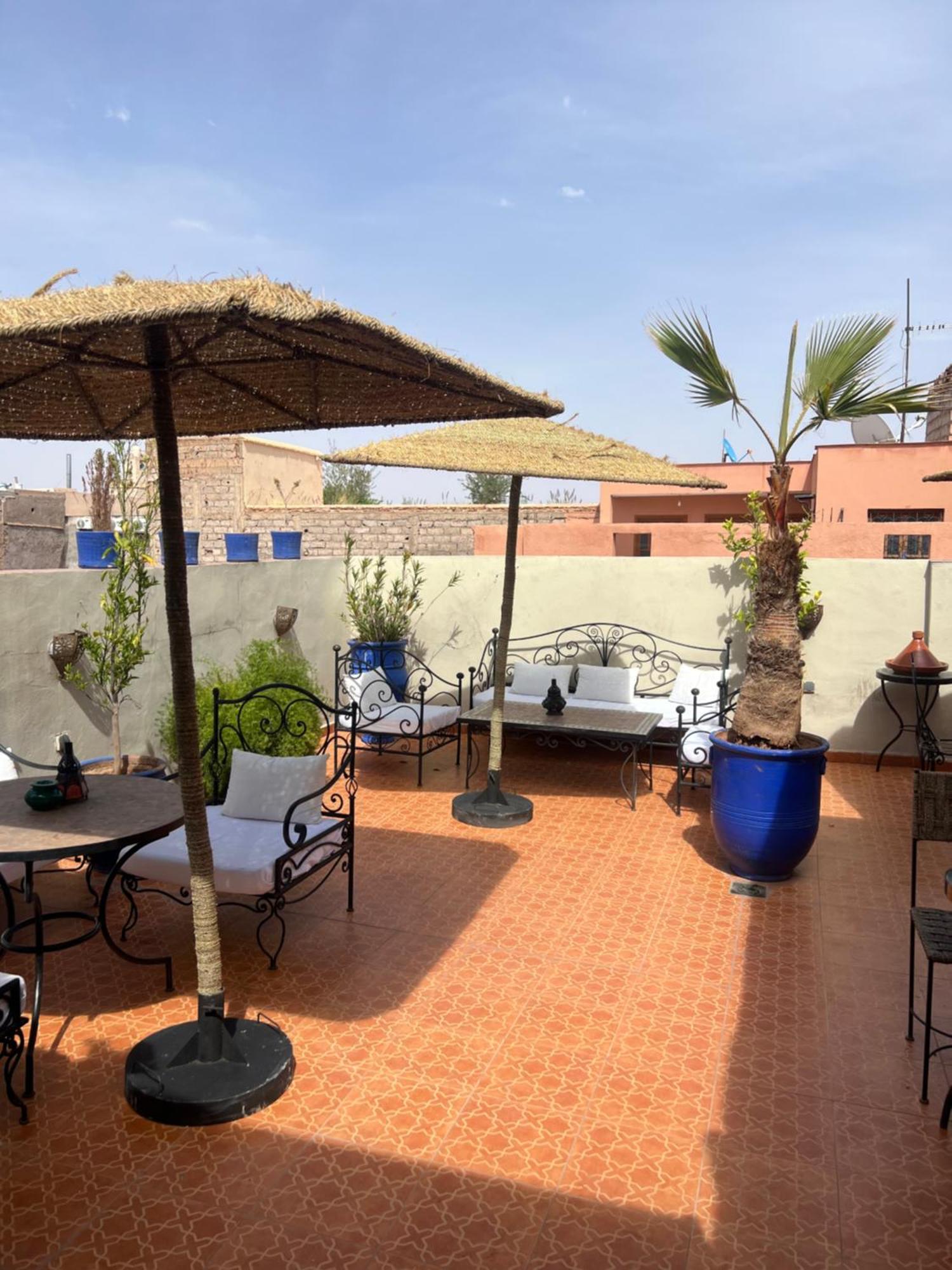 Riad La Perla Bianca Marrakesch Exterior foto